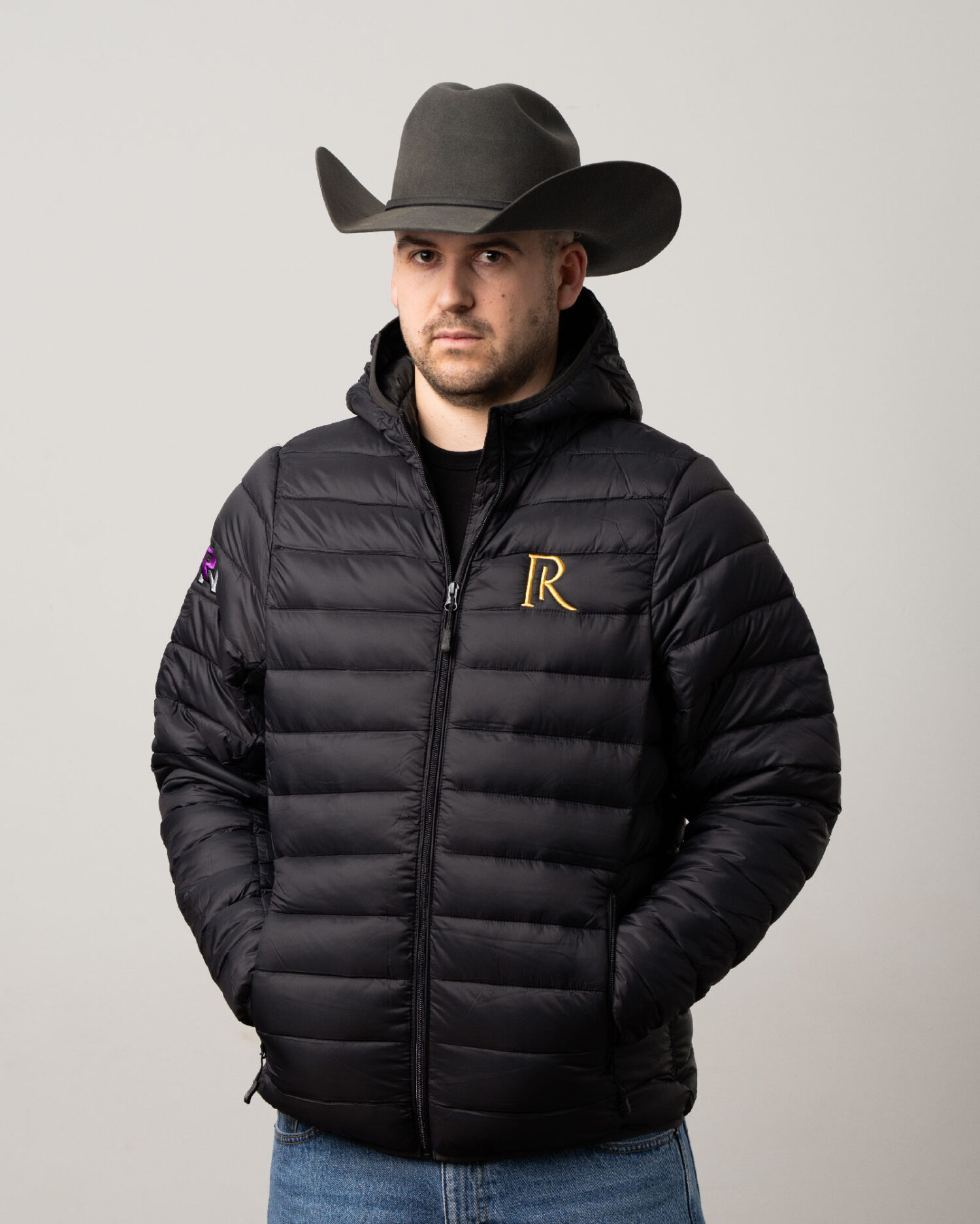 JACKET WITH WATER-REPELLENT TREATMENT